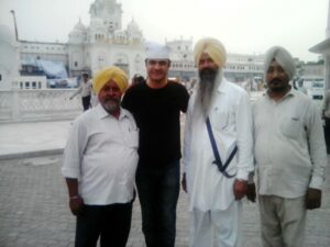 major mohommed ali shah at golden temple