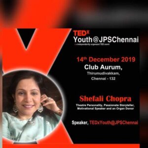 TEDx SHEFALI CHOPRA